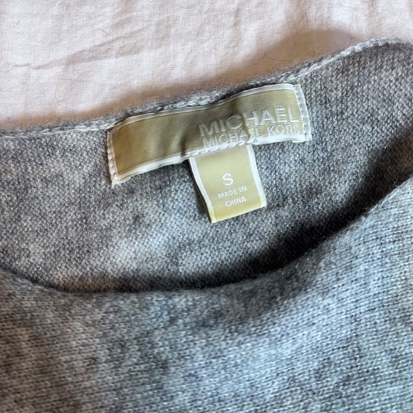 Michael Kors Collection Cashmere Sweater, Grey - Picture 3 of 7
